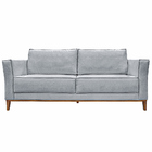 Sofá Decorativo 2 Lugares 190cm Pés Em Madeira Tarantino Linh