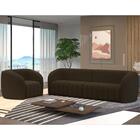 Sofá Decorativo 3 Lugares 292cm E Poltrona Meris M22 Veludo M