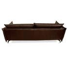 Sofá Decorativo 3 Lugares Sala De Estar 240cm Beaune Couro Ca