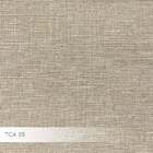 Sofá Decorativo 3 Lugares Scooby Pés Em Madeira Linho Bege G4