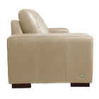 Sofá Decorativo 3 Lugares Turim 200cm Couro Bege G58 - Gran B