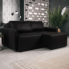 Sofá Decorativo 4 Lugares Sala De Estar 240cm Reclinável E Re