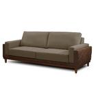 Sofá Decorativo Living 2 Lugares 220cm Lasso Veludo Castor G2