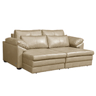 Sofá Decorativo Piece Bipartido Retrátil Sala De Estar 215cm