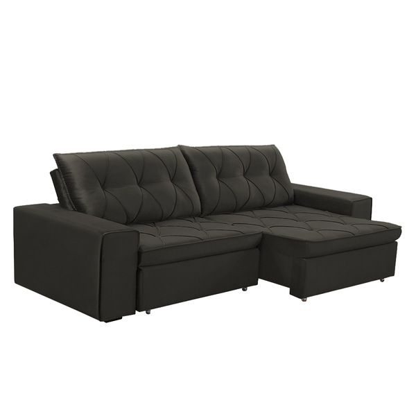 Sofá Decorativo Reclinável E Retrátil 2 Lugares Nilo 210cm Ve