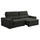 Sofá Decorativo Reclinável E Retrátil 3 Lugares Temiscira 210