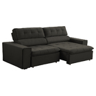 Sofá Decorativo Reclinável E Retrátil 3 Lugares Temiscira 230