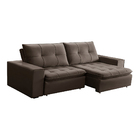 Sofá Decorativo Reclinável E Retrátil 3 Lugares Verratti 230c