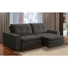 Sofá Decorativo Reclinável E Retrátil 4 Lugares Verratti 250c