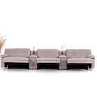 Sofá Decorativo Sala De Cinema Swift Elétrico Reclinável C/po