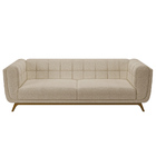 Sofá Decorativo Sala De Estar 180cm Rocket 2 Lugares Base Mad