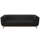 Sofá Decorativo Sala De Estar 240cm Rocket 3 Lugares Base Mad