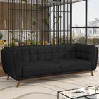 Sofá Decorativo Sala De Estar 240cm Rocket 3 Lugares Base Mad