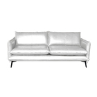 Sofá Decorativo Sala De Estar América 4 Lugares 240cm Couro B