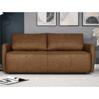 Sofá Decorativo Sala De Estar Lily 3 Lugares 200cm Couro Cara