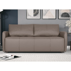 Sofá Decorativo Sala De Estar Lily 3 Lugares 240cm Couro Cime