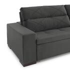 Sofá Denken Pequim 280cm 4lugares Retrátil Reclinável- Cinza