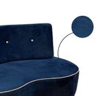 Sofá Doha 135cm - Azul Petróleo