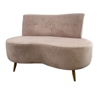 Sofá Doha 135cm - Rosê