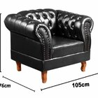 Sofá Dom Pedro 2 E 1 Lugares Decoração Sala Recepção Retrô Pr