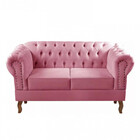Sofá Dom Pedro 2 Lugares Chesterfield Namoradeira Captonê Bel