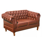 Sofá Dom Pedro Namoradeira Chesterfield Vintage Courissimo Be