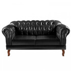 Sofá Dom Pedro Namoradeira Chesterfield Vintage Courissimo Be