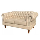 Sofá Dom Pedro Namoradeira Chesterfield Vintage Courissimo Be
