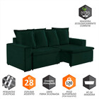 Sofa Donatello 2 Lugares Pes De Madeira Talento Móveis