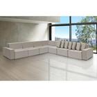 Sofá Dubai 4.57x4.57m De Canto Retrátil - Avelã