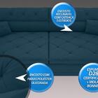 Sofá Duke 2,90m Retrátil E Reclinável Velosuede Royal  - Nets