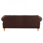 Sofá Duquesa Chesterfield 3 Lugares Retrô Courissimo Bella De