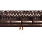 Sofá Duquesa Chesterfield Modulado 4 Lugares 2 Poltronas Deco