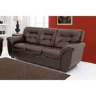 Sofá Ébano 3 Lugares T20 - Linoforte - Marrom