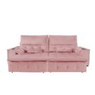 Sofá Elétrico Vibro Massagem Fusion 2,60m-rosê