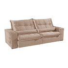 Sofá Espanha 3 Lugares Retrátil E Reclinável 2.00m Europa Est