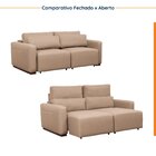 Sofá Essence Retrátil 2 Lugares 180cm Cabecasa Madeiraorigina