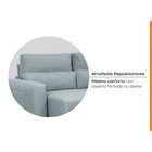 Sofá Essence Retrátil 2 Lugares 180cm Cabecasa Madeiraorigina