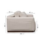 Sofá Essence Retrátil 2 Lugares 180cm Cabecasa Madeiraorigina