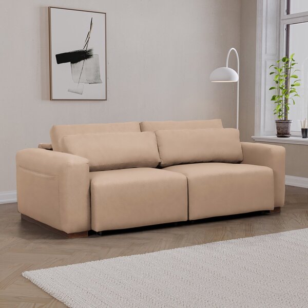 Sofá Essence Retrátil 3 Lugares 200cm Cabecasa Madeiraorigina