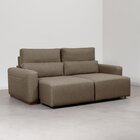 Sofá Essence Retrátil 3 Lugares 200cm Cabecasa Madeiraorigina