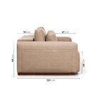 Sofá Essence Retrátil 4 Lugares 240cm Tecido Pet Friendly Cab