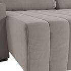 Sofá Essence Veludo Deluxe 230cm 03 Lugares S121-2 Kappesberg