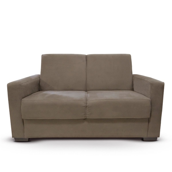 Sofá Estofado 2 Lugares Sala Estar Recepção Gabriela Suede Ca