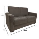 Sofá Estofado 2 Lugares Sala Estar Recepção Lavínia Suede Mar