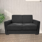 Sofá Estofado 2 Lugares Sala Estar Recepção Mariana Suede Pre