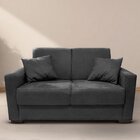 Sofá Estofado 2 Lugares Sala Estar Recepção Mariana Suede Pre