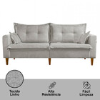 Sofá Evolution Linho 02 Módulos 90 Cm B12cm Meu Sofá Online