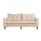 Sofá Evolution Linho 02 Módulos 90 Cm B12cm Meu Sofá Online