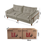 Sofá Evolution Veludo 02 Módulos 85 Cm B12cm Meu Sofá Online